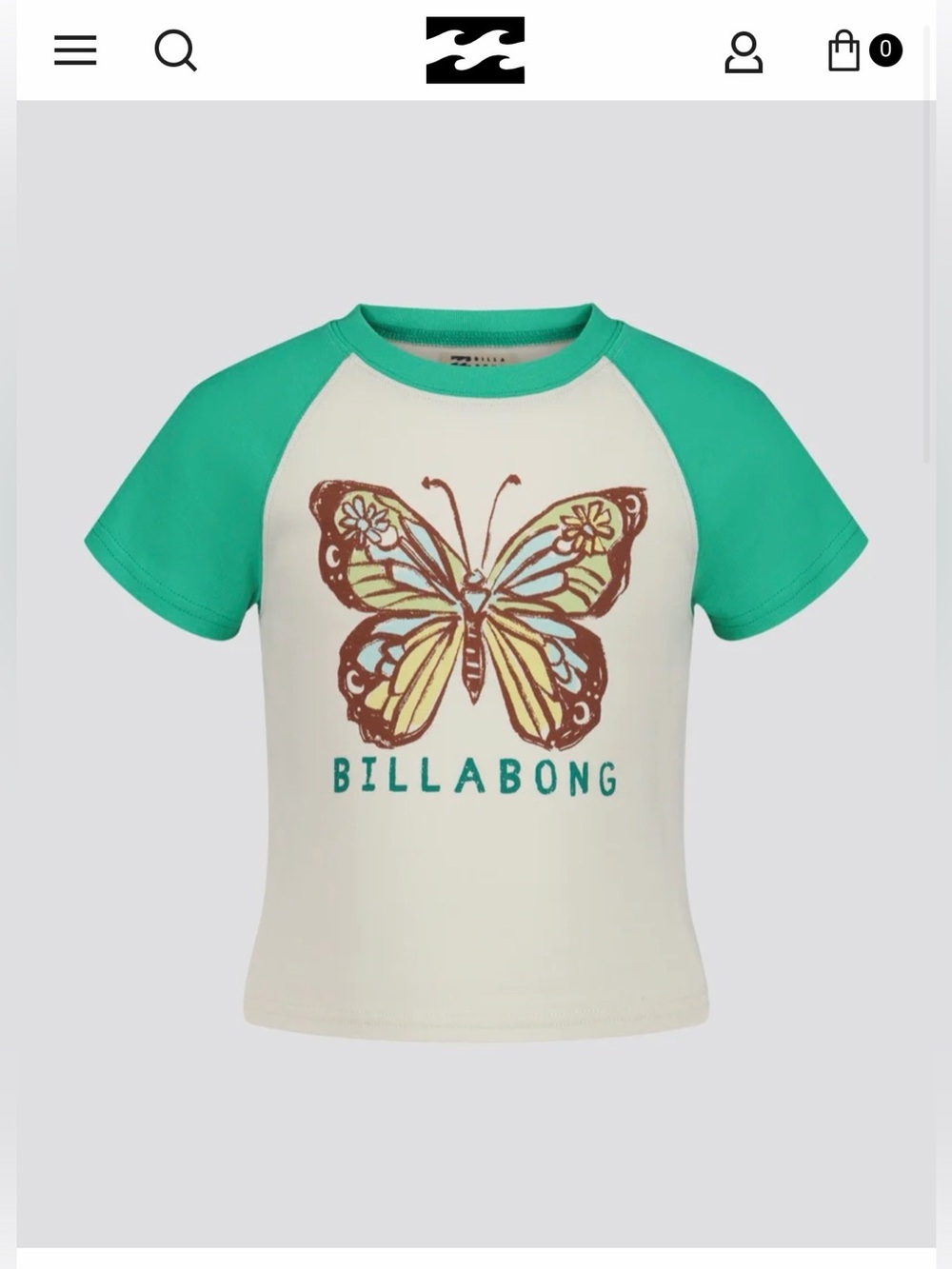 Billabong Kid’s Tee NWT